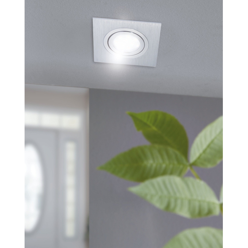 Eglo 98636 - Infälld LED-belysning  AREITIO 1xGU10/5W/230V