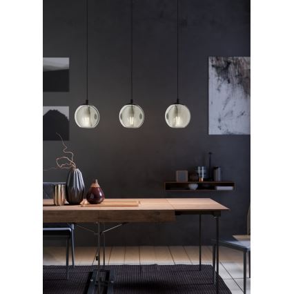 Eglo - Taklampa med 3xE27/40W/230V