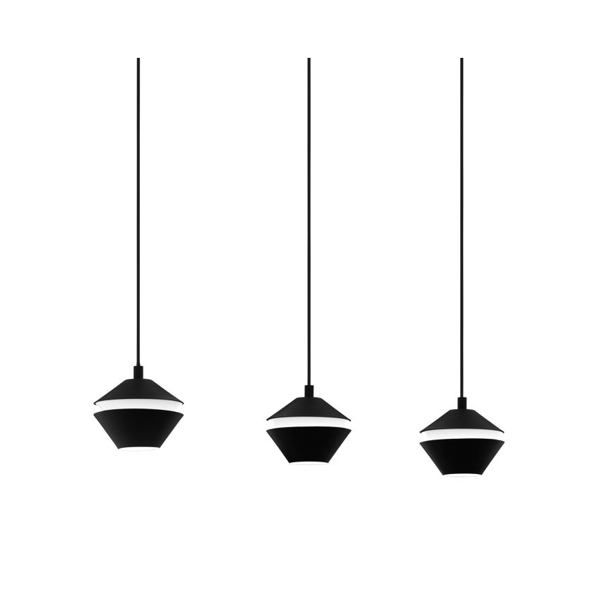 Eglo 98682 - LED Ljuskrona med snöre PERPIGO 3xGU10/5W/230V