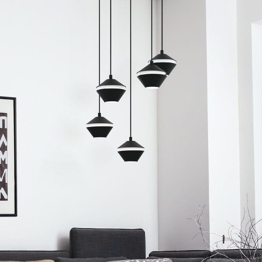 Eglo 98683 - LED Ljuskrona med snöre PERPIGO 5xGU10/5W/230V