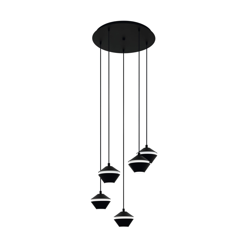 Eglo 98683 - LED Ljuskrona med snöre PERPIGO 5xGU10/5W/230V
