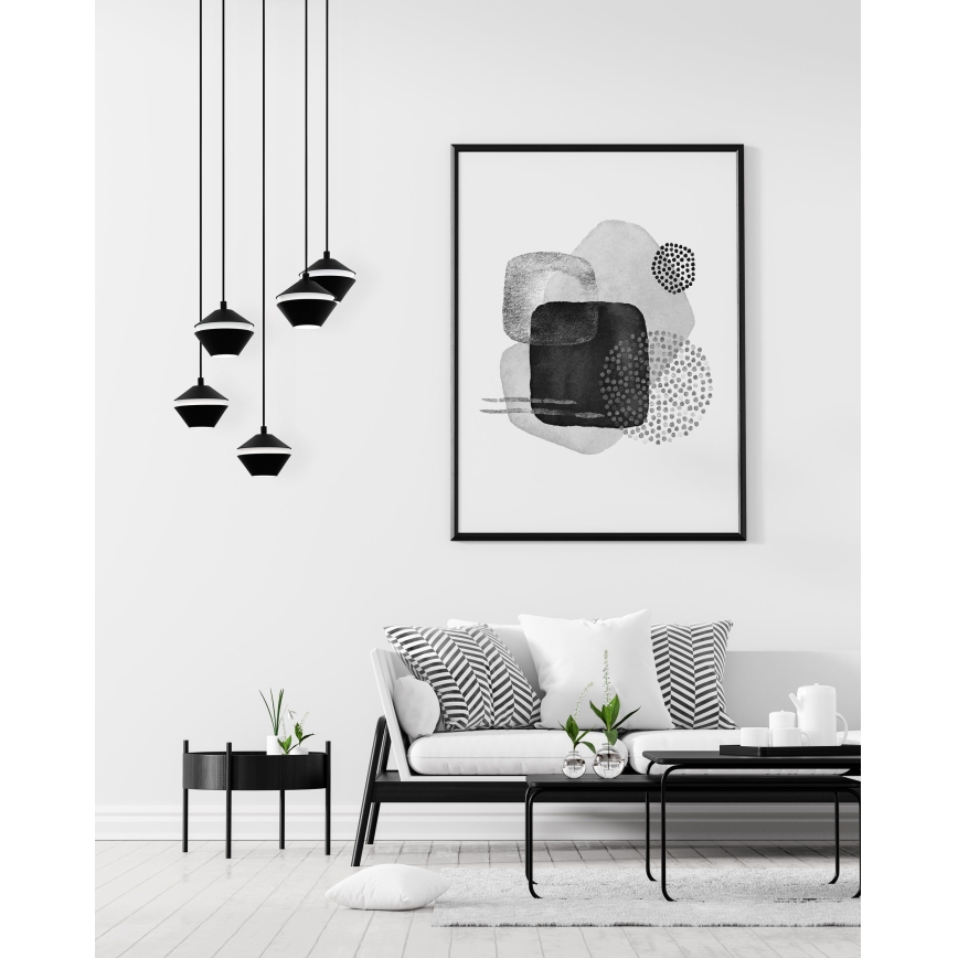 Eglo 98683 - LED Ljuskrona med snöre PERPIGO 5xGU10/5W/230V