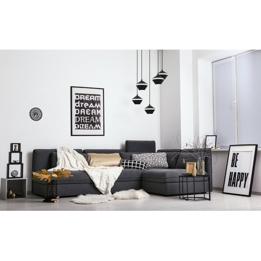 Eglo 98683 - LED Ljuskrona med snöre PERPIGO 5xGU10/5W/230V