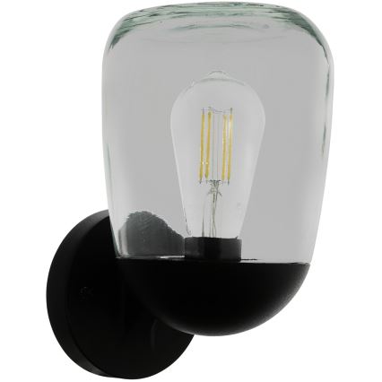 Eglo 98701 - Utomhus Väggbelysning DONATORI 1xE27/60W/230V IP44