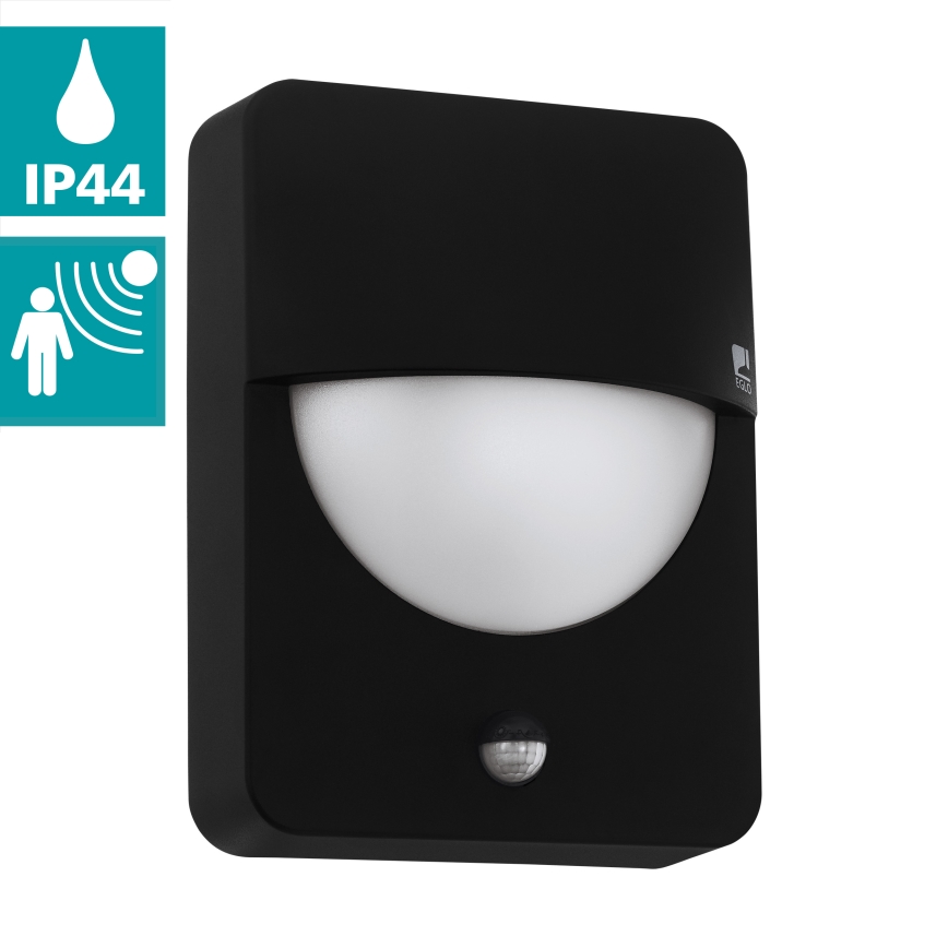 Eglo 98705 - Utomhusbelysning med sensor SALVANESCO 1xE27/28W/230V IP44