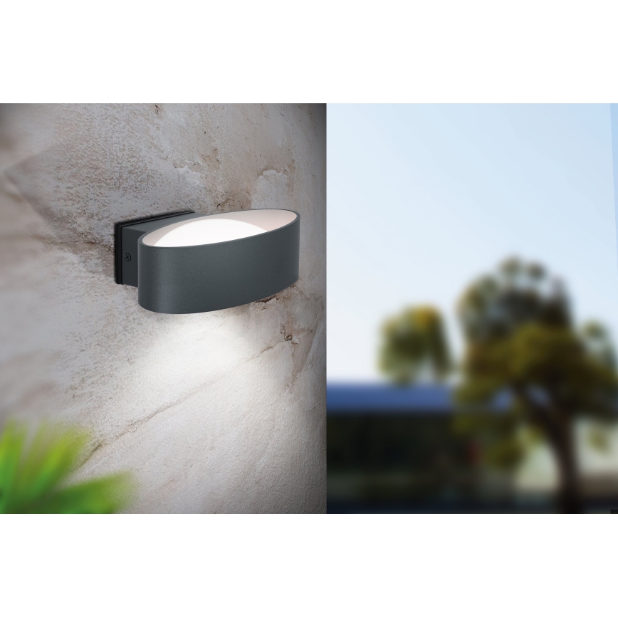 Eglo 98711 - LED Utomhus Väggbelysning CHINOA LED/10W/230V IP44