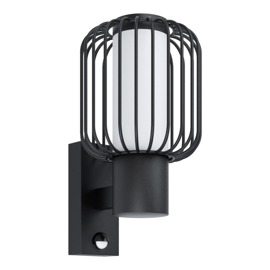 Eglo 98722 - Utomhus Väggbelysning med sensor RAVELLO 1xE27/28W/230V IP44