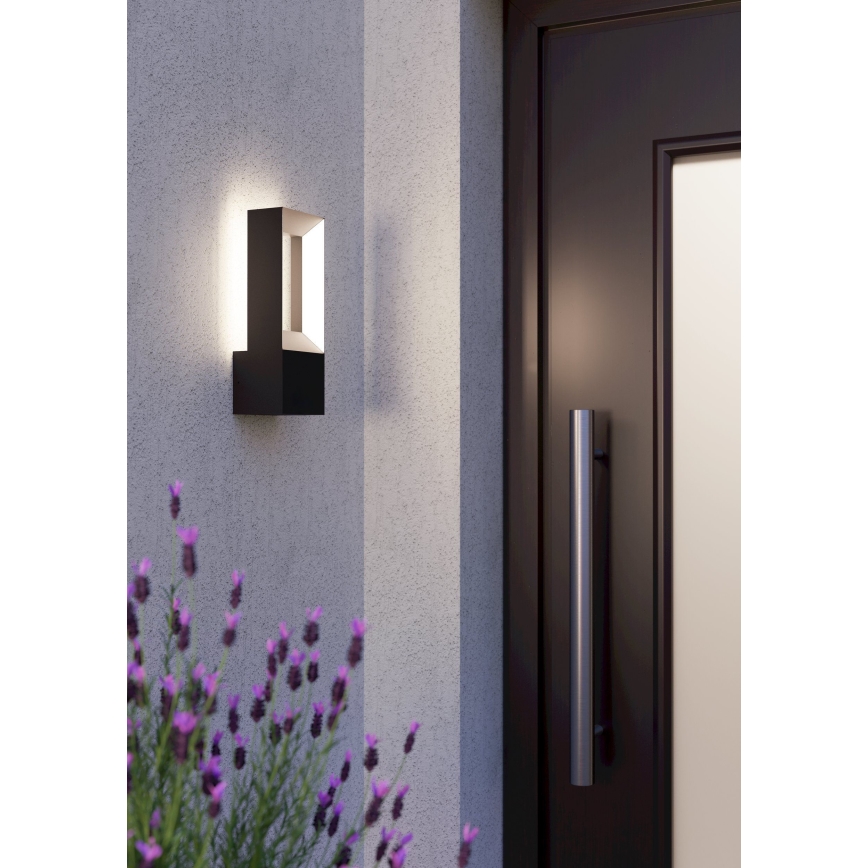 Eglo - LED Utomhus väggbelysning 2xLED/5W/230V IP44