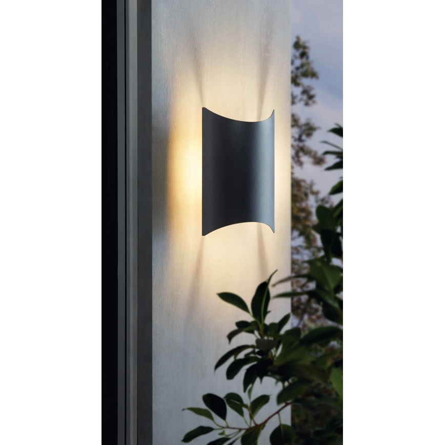 Eglo 98736 - LED Utomhus Väggbelysning LAGASCO LED/10W/230V IP44