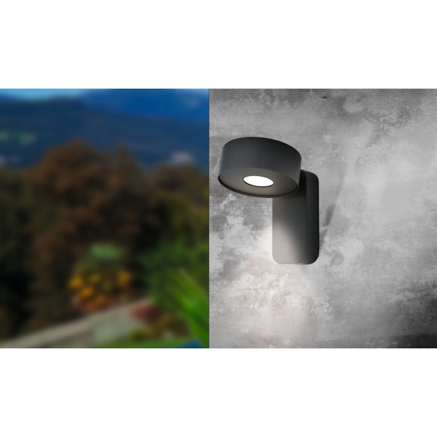 Eglo 98737 - LED Utomhus Väggbelysning PALOSCO LED/6W/230V IP44
