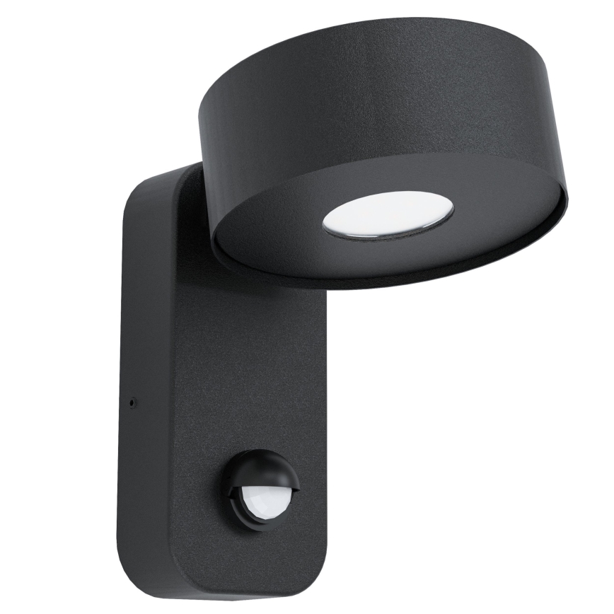 Eglo 98738 - LED Utomhus Väggbelysning med sensor PALOSCO LED/6W/230V IP44