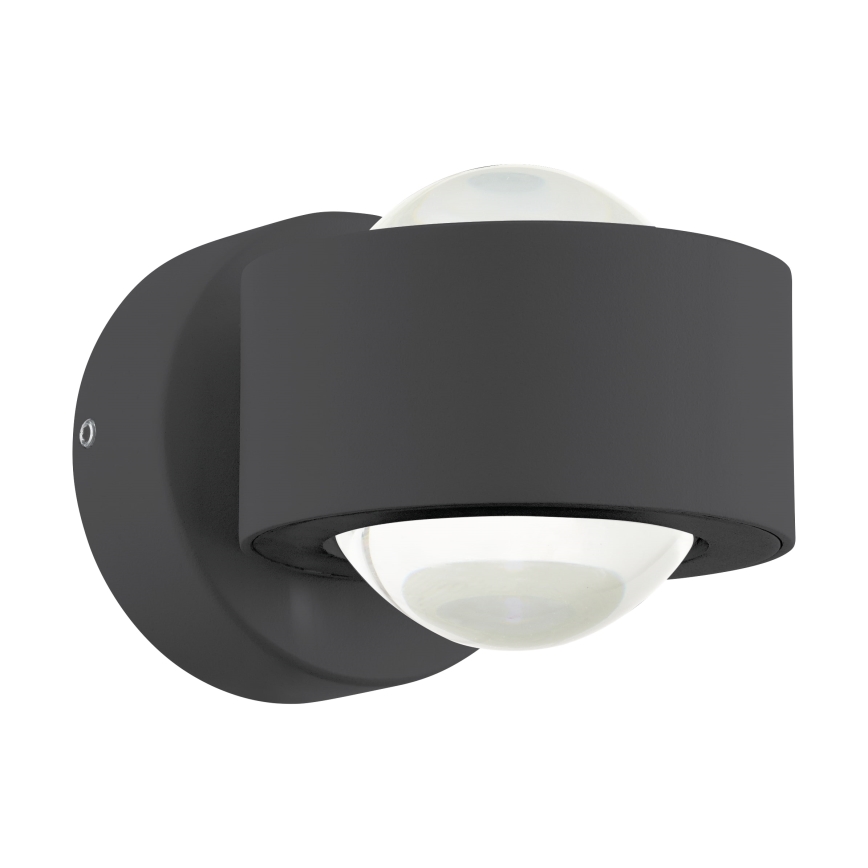 Eglo 98746 - LED Utomhus Väggbelysning TREVIOLO 2xLED/2W/230V IP44