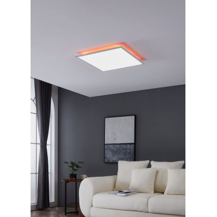Eglo - RGBW Dimbar taklampa LED/32,5W/230V 2700-6500K 60x60 cm + fjärrkontroll