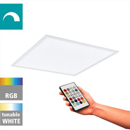 Eglo - RGBW Dimbar taklampa LED/32,5W/230V 2700-6500K 60x60 cm + fjärrkontroll