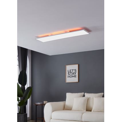 Eglo - RGBW Dimbar taklampa LED/32,5W/230V 2700-6500K 120x30 cm + fjärrkontroll