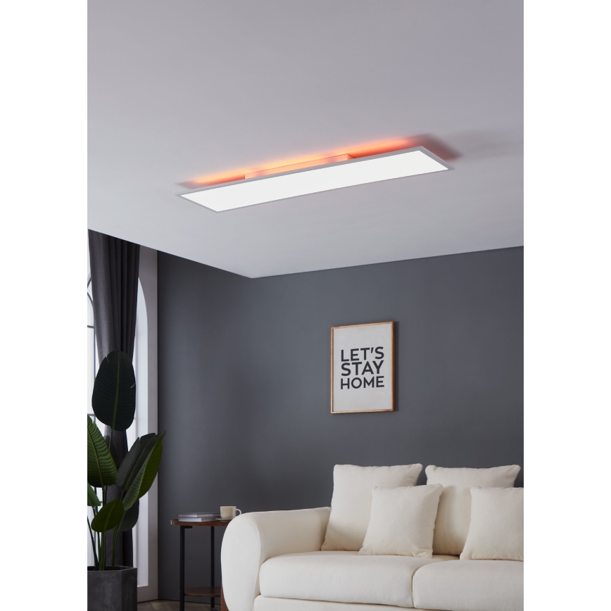 Eglo - RGBW Dimbar taklampa LED/32,5W/230V 2700-6500K 120x30 cm + fjärrkontroll