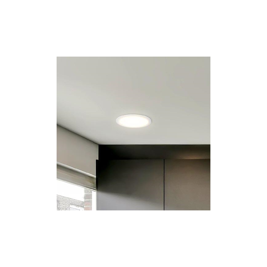 Eglo - LED dimbar infälld badrumsbelysning LED/16,5W/230V IP44 ZigBee
