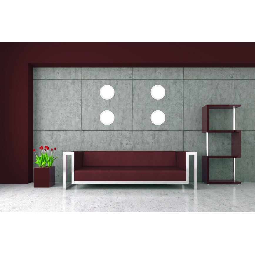 Eglo - LED dimbar infälld badrumsbelysning LED/16,5W/230V IP44 ZigBee