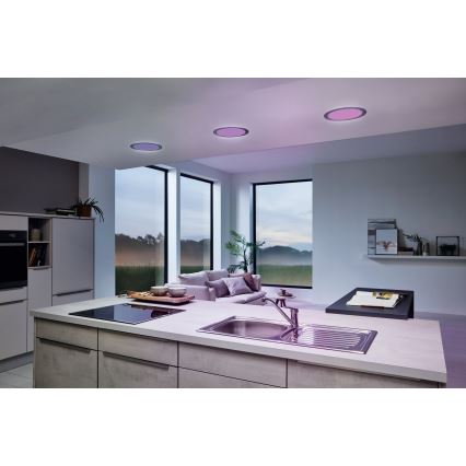 Eglo - LED ljusreglerad badrum hängande takklampa  LED/16,5W/230V IP44 ZigBee