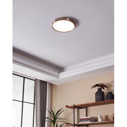 Eglo - LED dimbar taklampa för badrum LED/19,5W/230V 2700-6500K IP44 ZigBee
