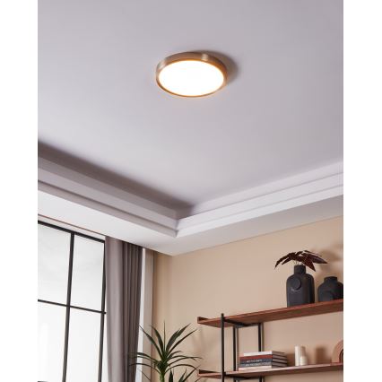 Eglo - LED dimbar taklampa för badrum LED/19,5W/230V 2700-6500K IP44 ZigBee