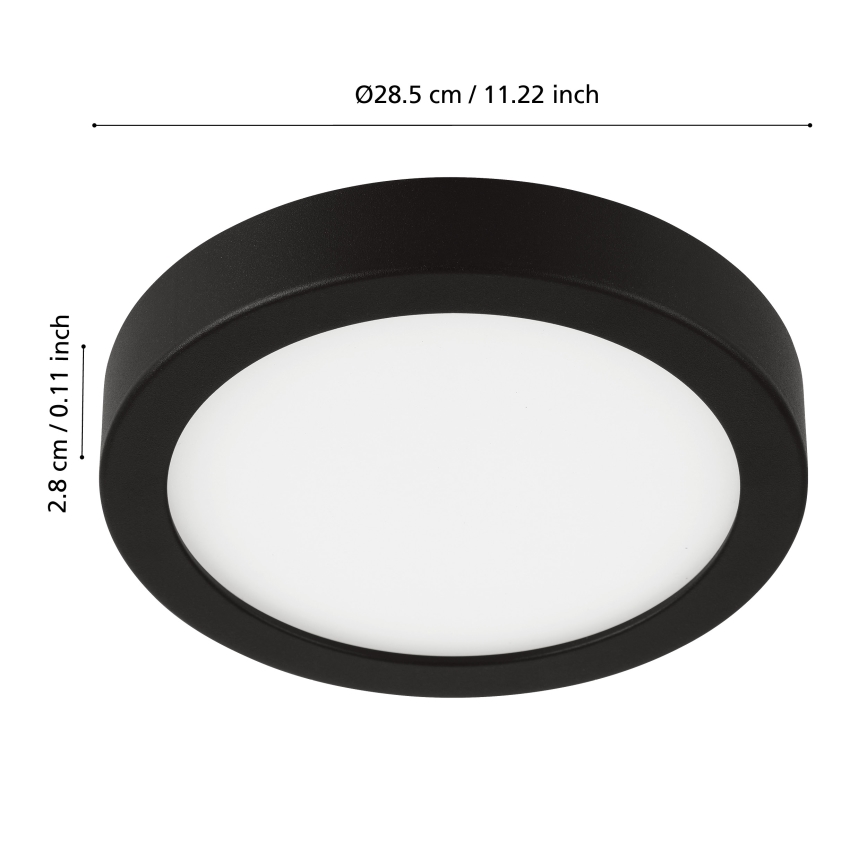 Eglo - LED ljusreglerad badrumslampa  LED/19,5W/230V IP44 ZigBee
