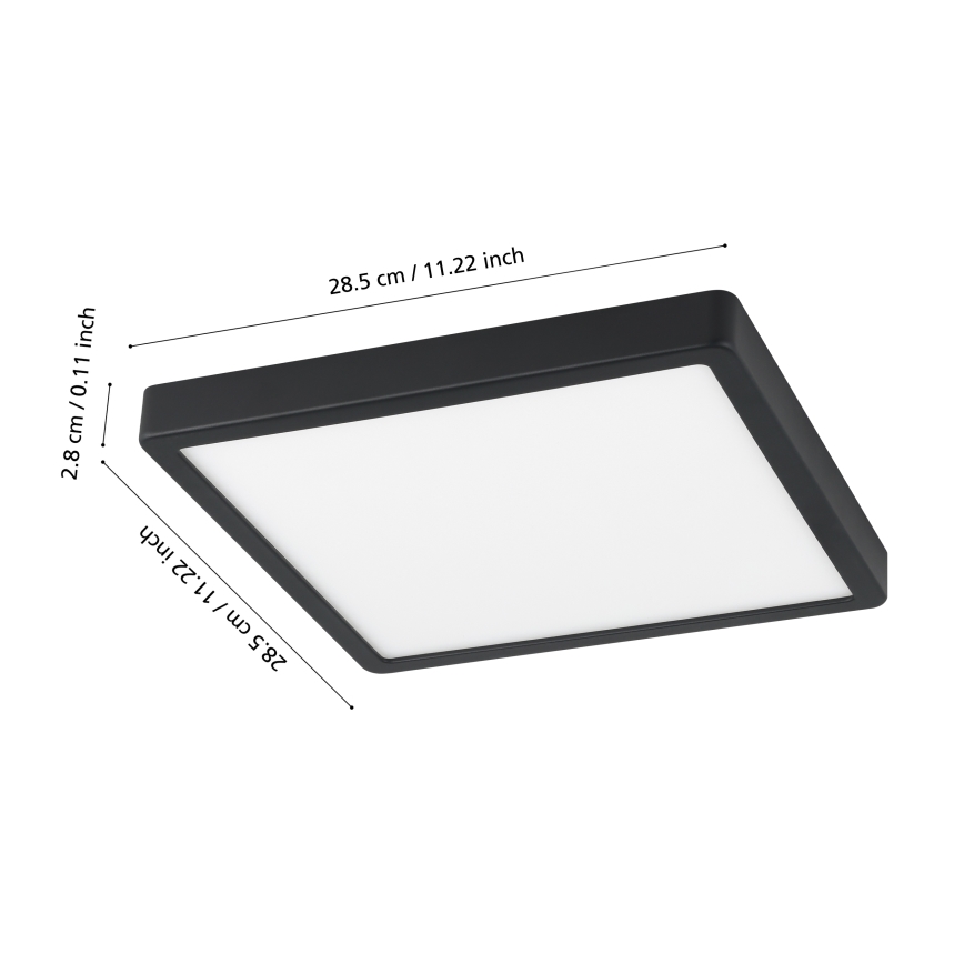 Eglo - LED ljusreglerad badrumslampa  LED/19,5W/230V IP44 ZigBee