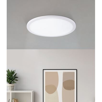 Eglo - LED upphängd taklampa  LED/22W/230V 3000K vit 