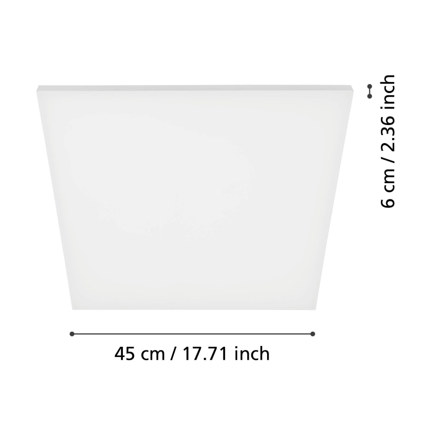 Eglo 98902 - LED Takbelysning TURCONA LED/20W/230V