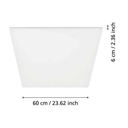 Eglo 98903 - LED Takbelysning TURCONA LED/33W/230V
