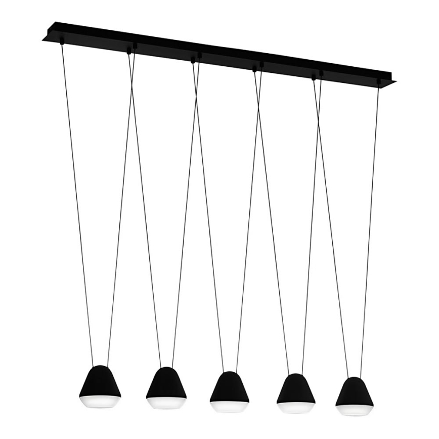 Eglo 99013 - LED Ljuskrona med snöre PALBIETA 5xGU10/3W/230V