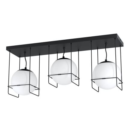 Eglo 99021 - Takbelysning VERSUOLA 3xE27/40W/230V