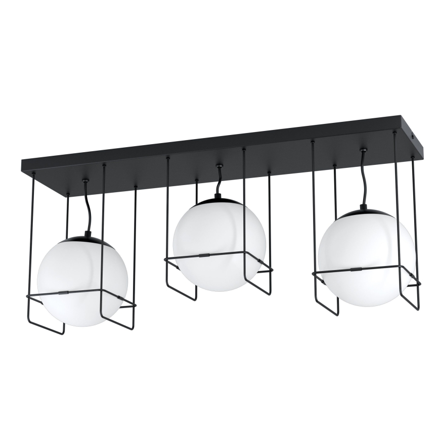 Eglo 99021 - Takbelysning VERSUOLA 3xE27/40W/230V