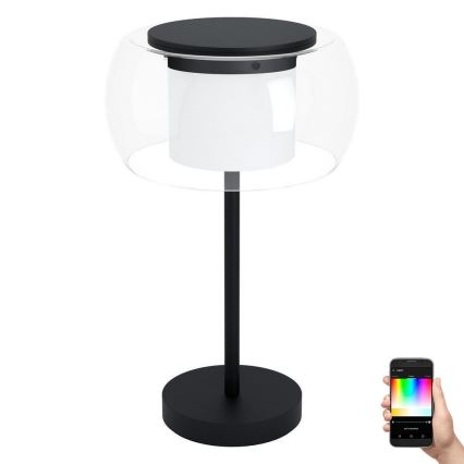 Eglo 99024 - LED RGB Dimbar Bordslampa BRIAGLIA-C LED/15W/230V