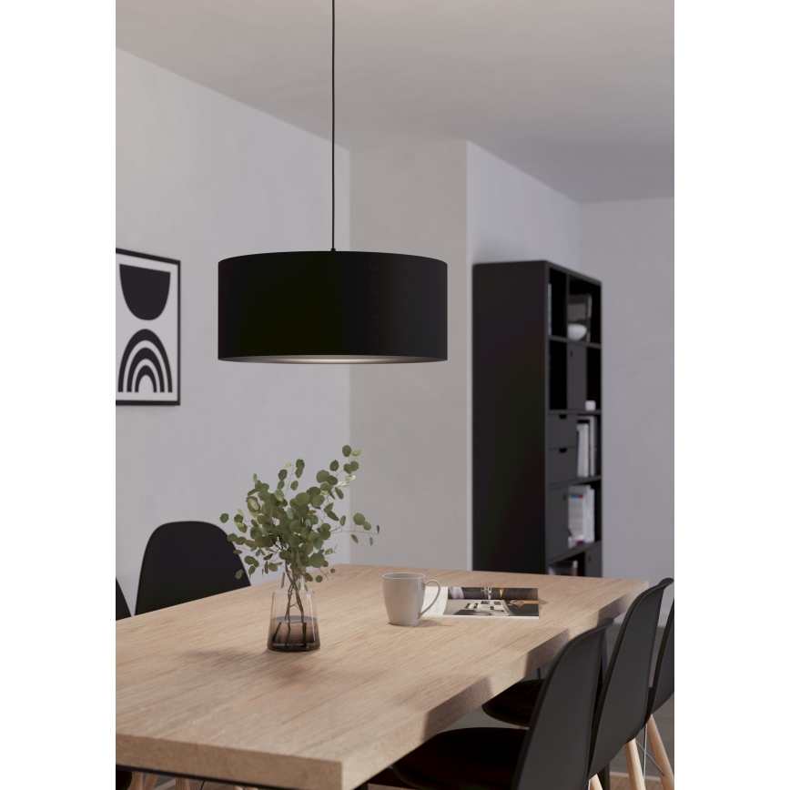 Eglo 99043 - Ljuskrona med snöre MASERLO 1xE27/40W/230V