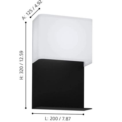 Eglo 99069 - LED Väggbelysning GALDAKAO LED/5.4W/230V