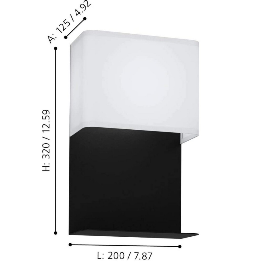 Eglo 99069 - LED Väggbelysning GALDAKAO LED/5.4W/230V