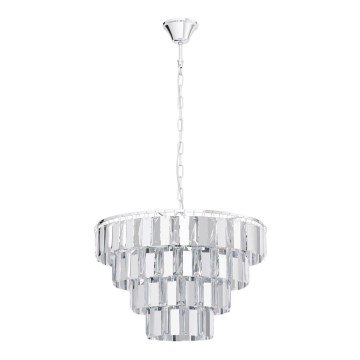 Eglo 99094 - Ljuskrona med kedja ERSEKA 7xE14/40W/230V