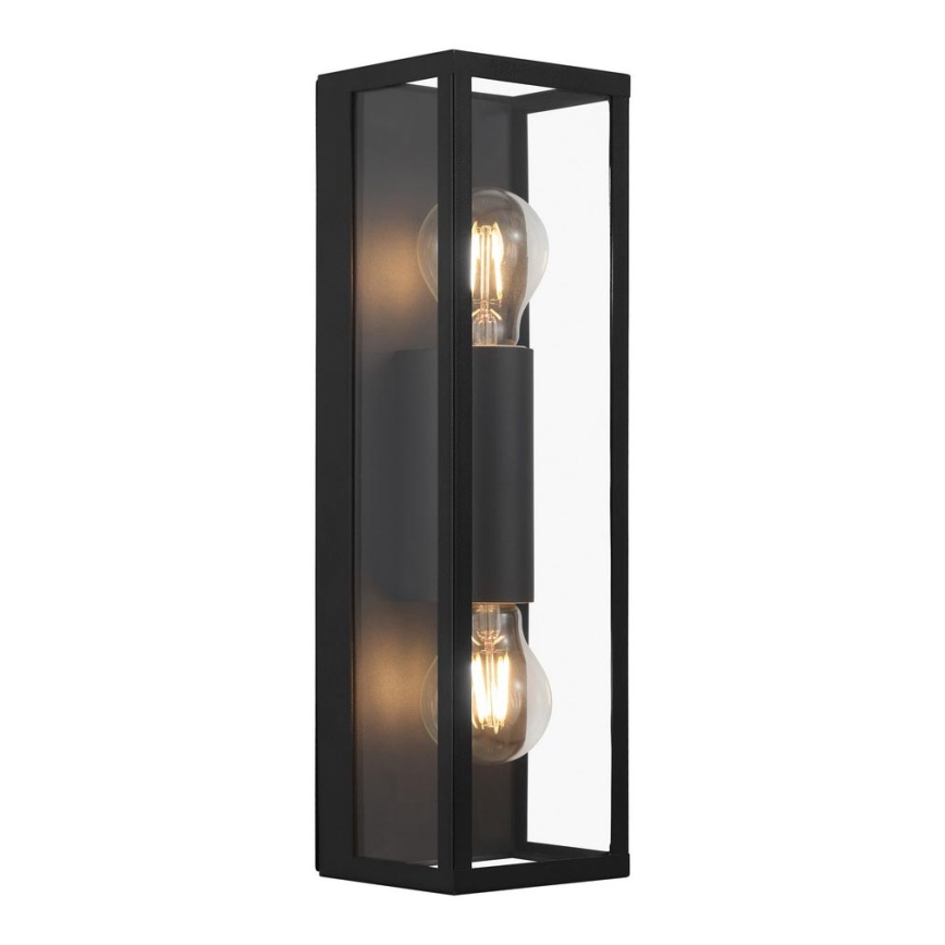 Eglo 99124 - Badrumsbelysning vägg AMEZOLA 2xE27/60W/230V IP44