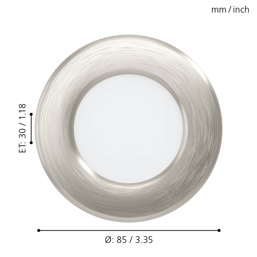 Eglo 99136 - Hängande LED-lampa FUEVA 5 LED/2.7W/230V