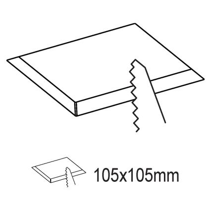 Eglo 99178 - Infälld LED-belysning  FUEVA 5 LED/5,5W/230V