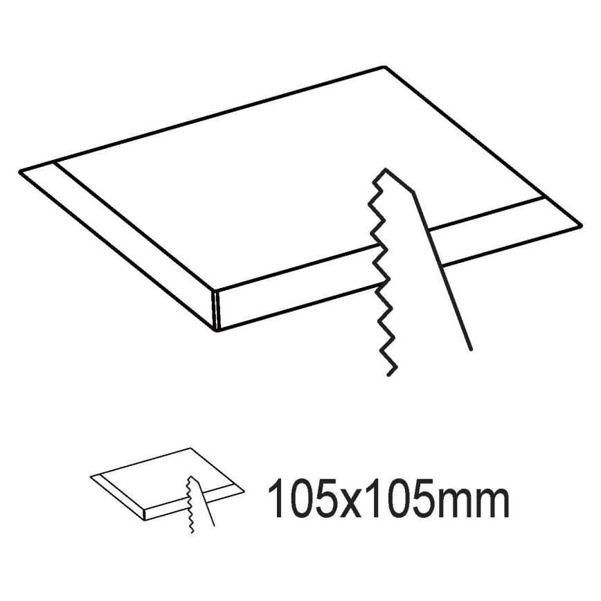 Eglo 99178 - Infälld LED-belysning  FUEVA 5 LED/5,5W/230V