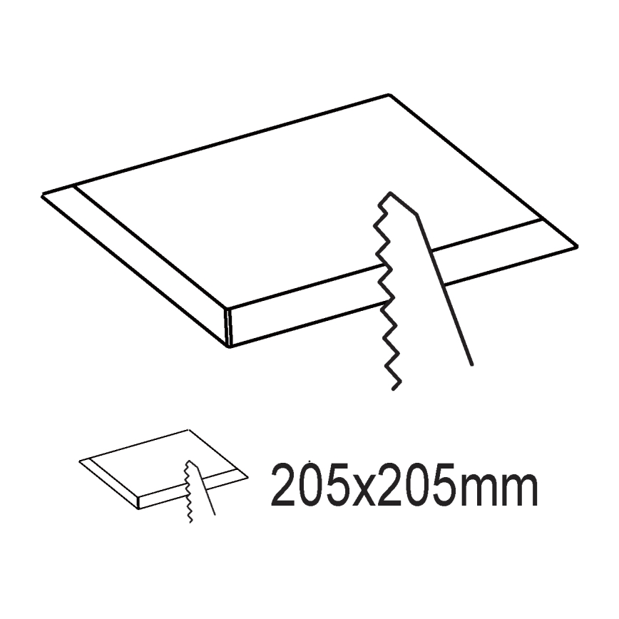 Eglo 99189 - Infälld LED-belysning  FUEVA 5 LED/16,5W/230V