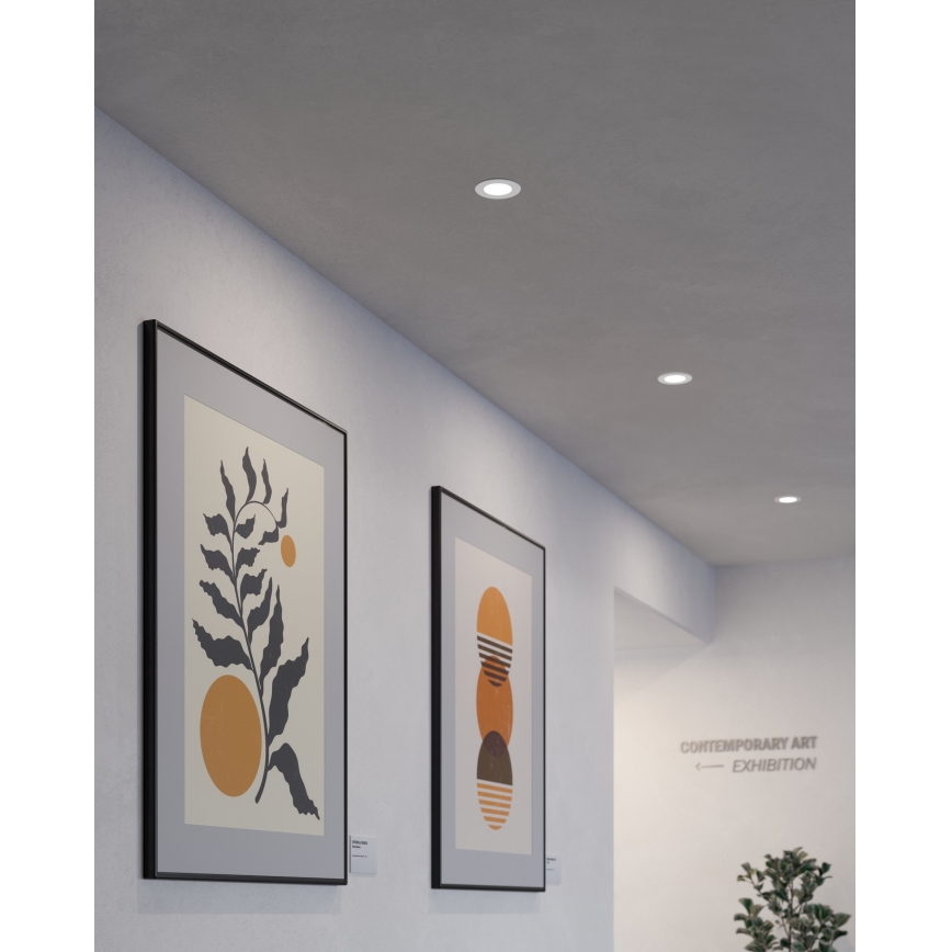 Eglo - Dimbar infälld LED belysning/5,5W/230V