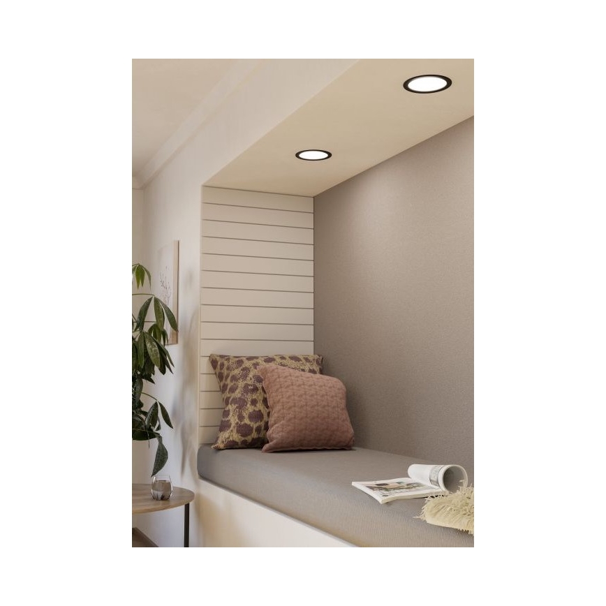 Eglo 99214 - LED infälld Badrumbelysning FUEVA 5 LED/10,5W/230V IP44