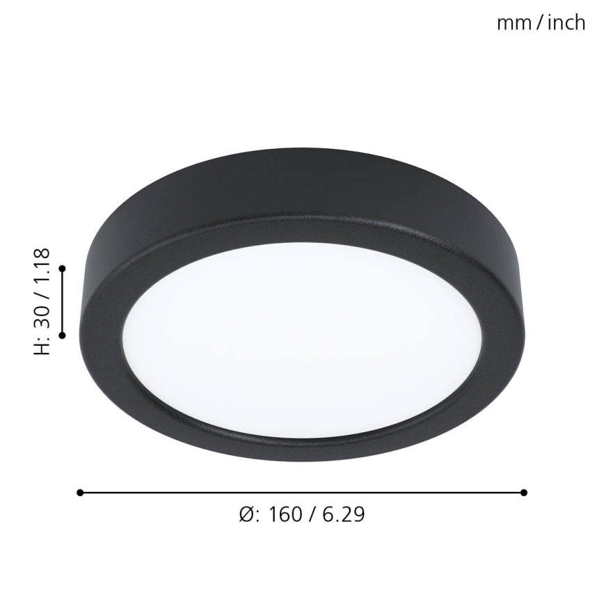 Eglo - LED taklampa LED/10,5W/230V Ø 16 cm