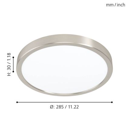 Eglo 99232 - LED Takbelysning FUEVA 5 LED/20W/230V