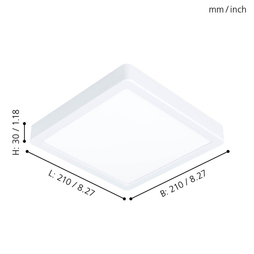 Eglo 99237 - LED Takbelysning FUEVA 5 LED/16,5W/230V