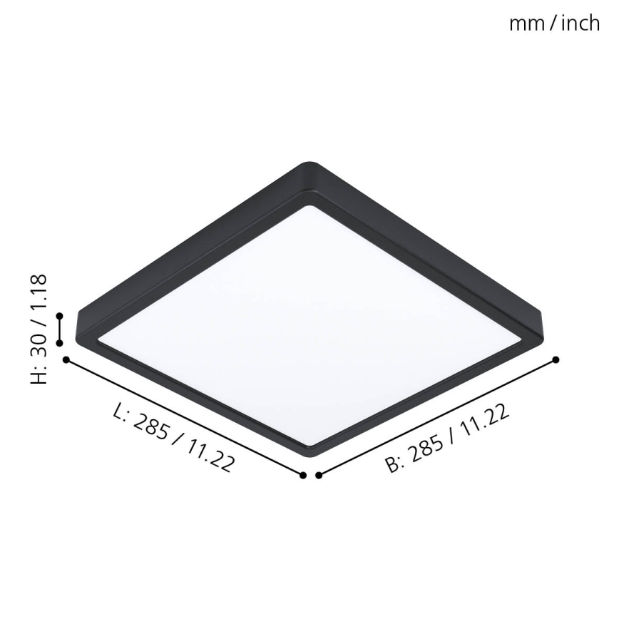 Eglo 99245 - LED Takbelysning FUEVA 5 LED/20W/230V