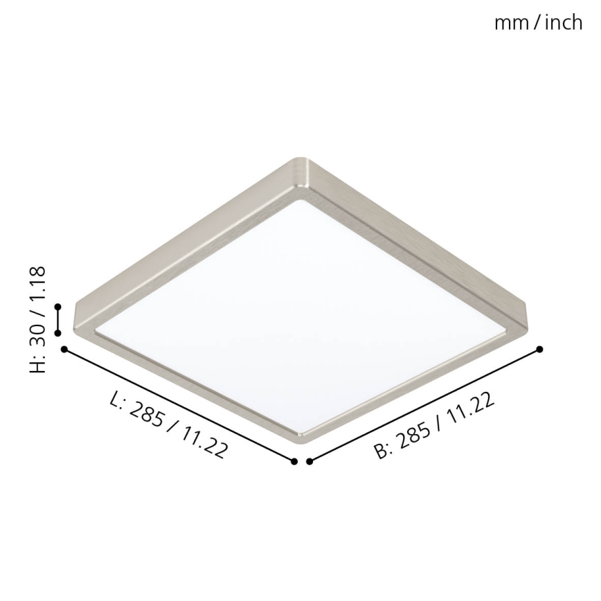 Eglo 99254 - LED Takbelysning FUEVA 5 LED/20W/230V